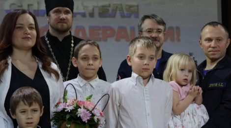 Священник Иоанн Мороз поздравил сотрудников Пожарно-Спасательной службы г. Москвы с Днем спасателя Российской Федерации