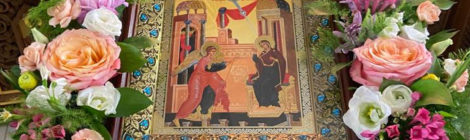 С праздником Благовещения Пресвятой Богородицы!